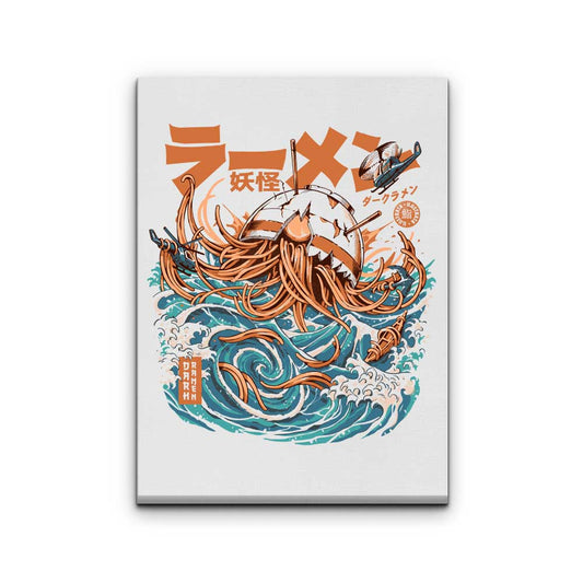 Dark Great Ramen - Canvas Print