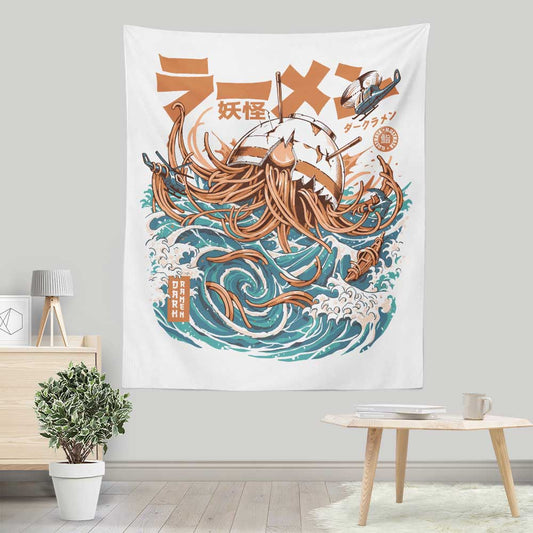 Dark Great Ramen - Wall Tapestry