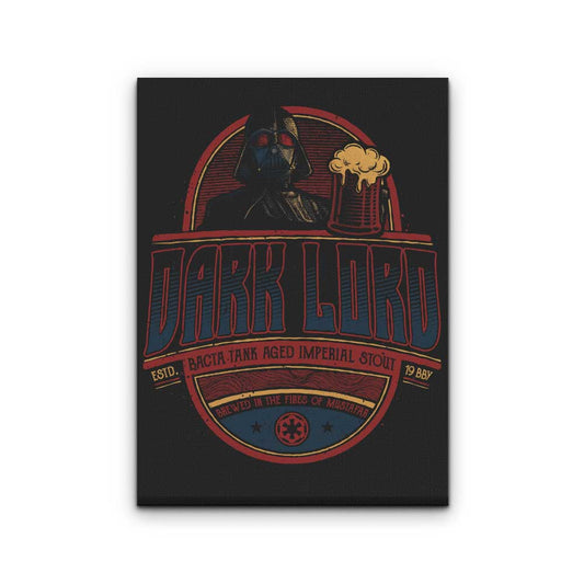 Dark Lord Stout - Canvas Print