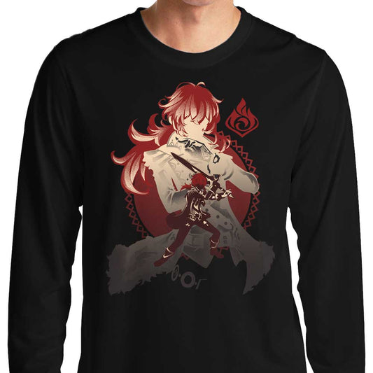 Dark Side of Dawn Diluc - Long Sleeve T-Shirt