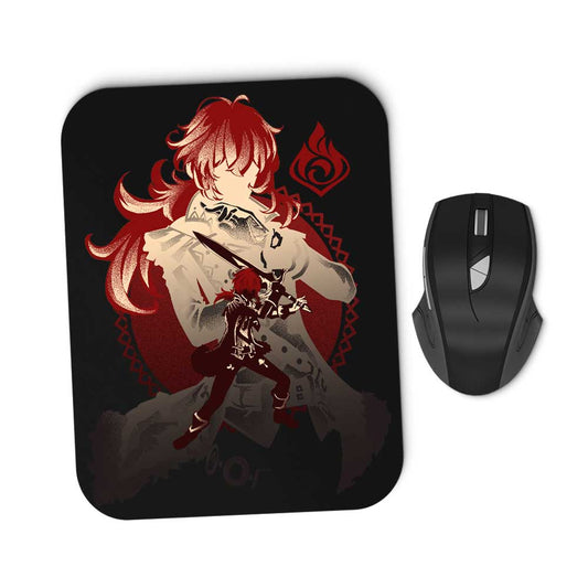 Dark Side of Dawn Diluc - Mousepad
