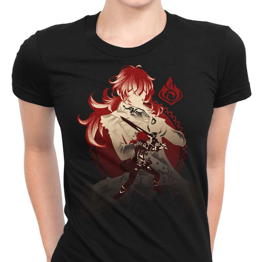 Dark Side of Dawn Diluc - Women's Apparel
