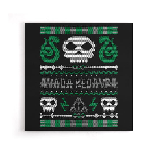 Dark Sweater - Canvas Print