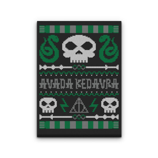 Dark Sweater - Canvas Print