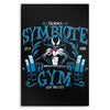 Dark Symbiote Gym - Metal Print