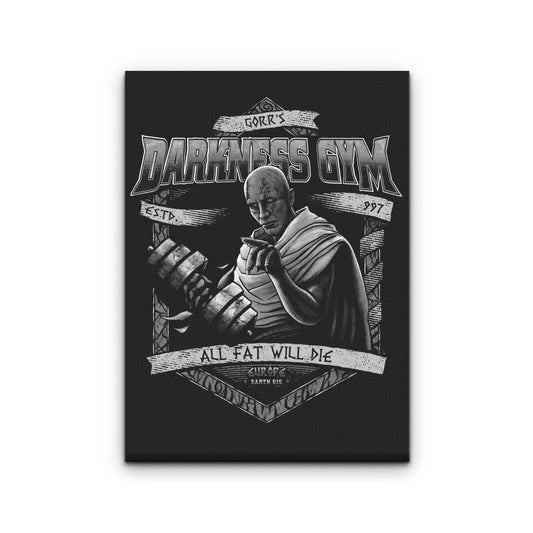 Darkness Gym - Canvas Print
