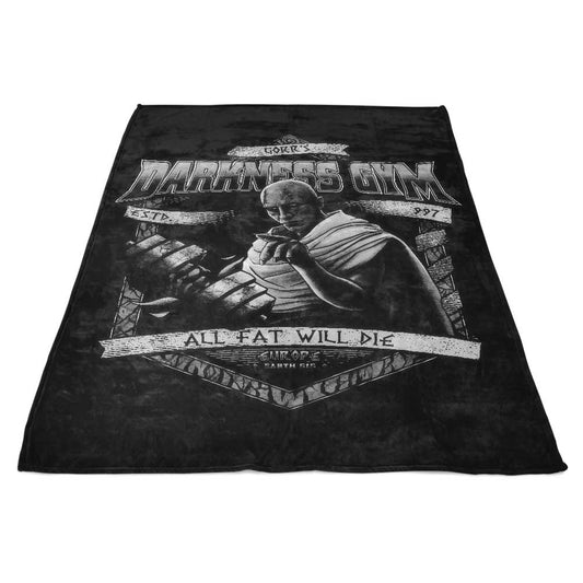 Darkness Gym - Fleece Blanket