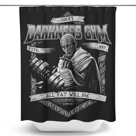 Darkness Gym - Shower Curtain