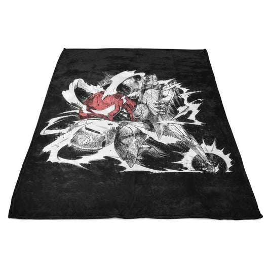 Dashing Hunter - Fleece Blanket