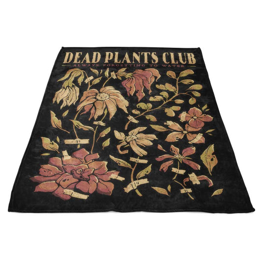 Dead Plants Club - Fleece Blanket