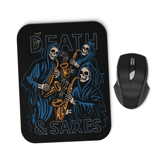 Death and Saxes - Mousepad