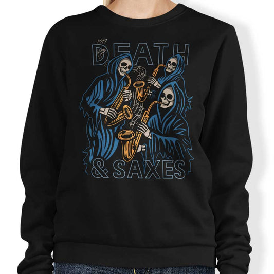 Death and Saxes - Sweatshirt