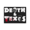 Death and Texas - Canvas Print