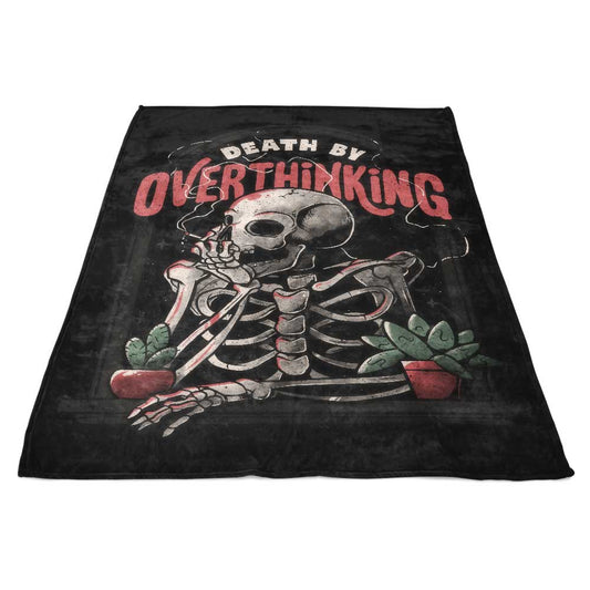 Death by Overthinking - Fleece Blanket