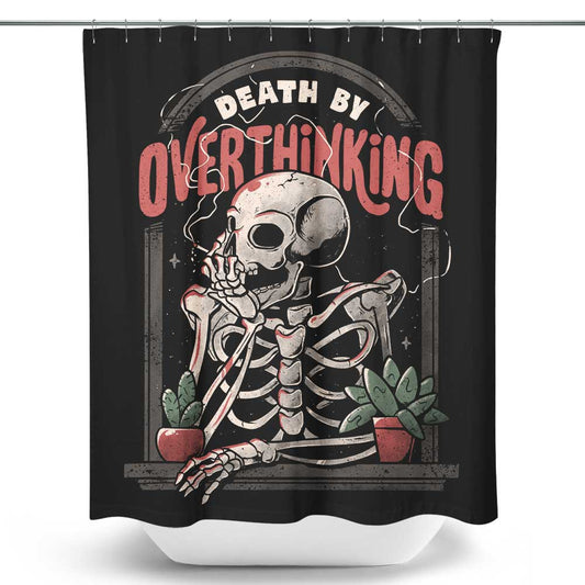 Death by Overthinking - Shower Curtain