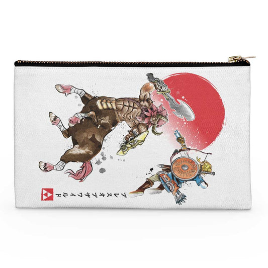 Death Mountain Watercolor - Accessory Pouch