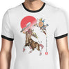Death Mountain Watercolor - Ringer T-Shirt