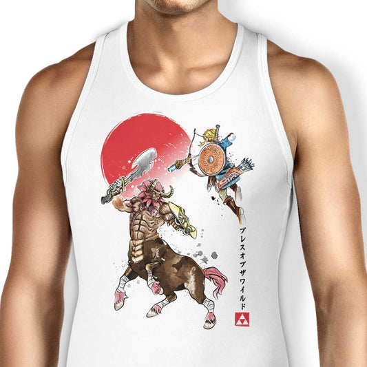 Death Mountain Watercolor - Tank Top