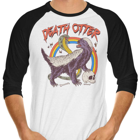 Death Otter - 3/4 Sleeve Raglan T-Shirt