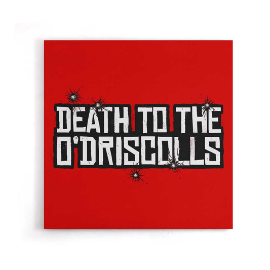 Death to the Gang - Canvas Print