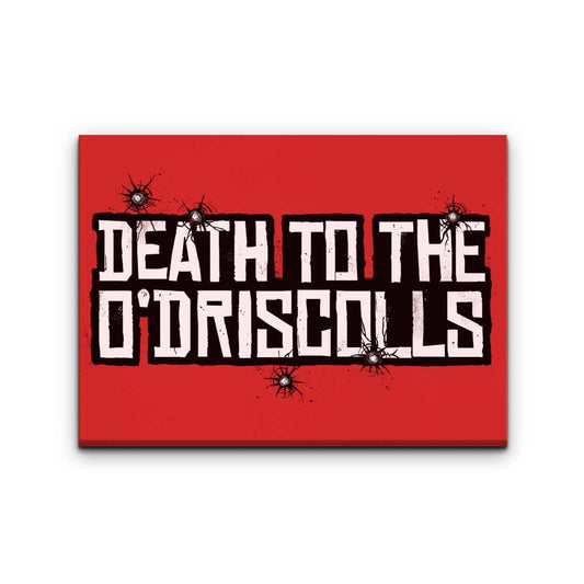 Death to the Gang - Canvas Print