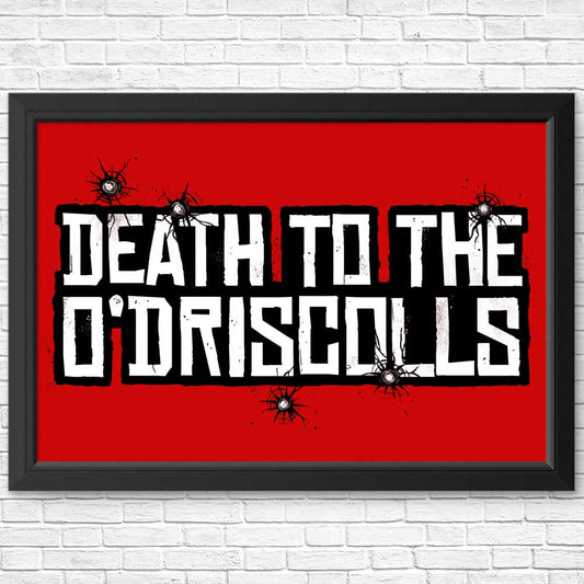 Death to the Gang - Posters & Prints