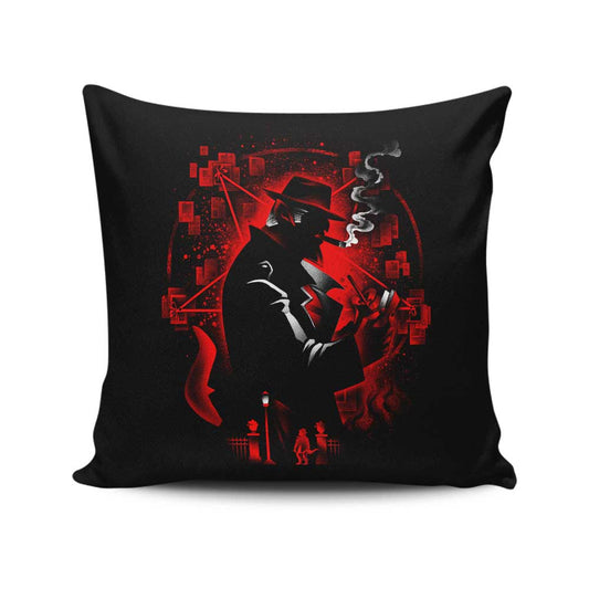 Demon Detective - Throw Pillow