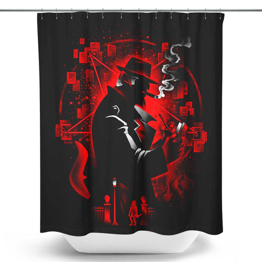 Demon Detective - Shower Curtain