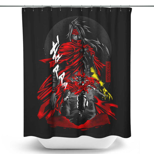 Demon Red Cape - Shower Curtain