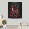 Demon Red Cape - Wall Tapestry