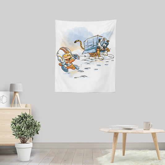 Deranged Killer Snow Walkers - Wall Tapestry