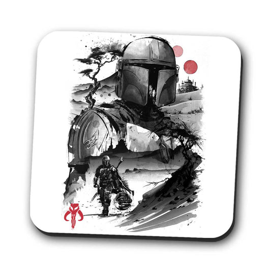 Desert Hunter Sumi-e - Coasters