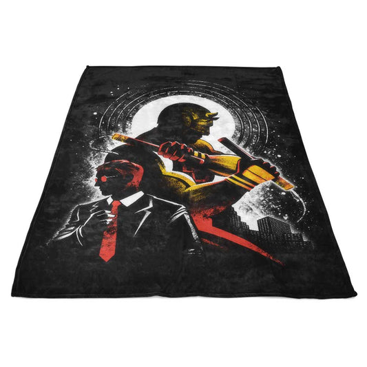 Devil in LA - Fleece Blanket