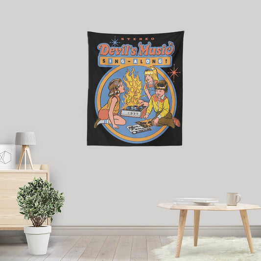 Devil's Music Sing-Along - Wall Tapestry