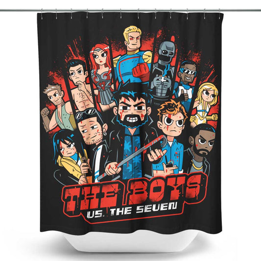 Diabolical Pilgrim - Shower Curtain