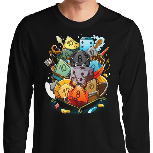 Dice Holder - Long Sleeve T-Shirt