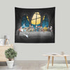 Dinner Before Christmas - Wall Tapestry