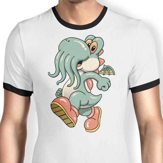 Dino Cthulhu - Ringer T-Shirt