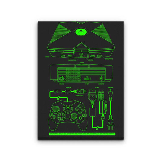 Direct Box - Canvas Print