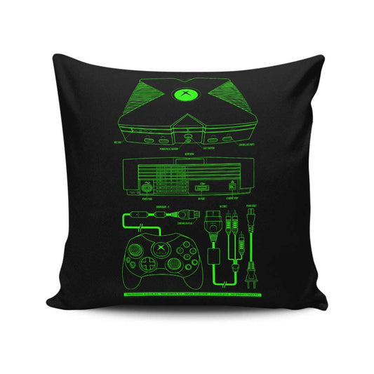Direct Box - Throw Pillow