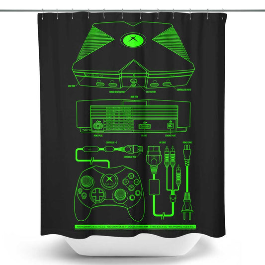 Direct Box - Shower Curtain