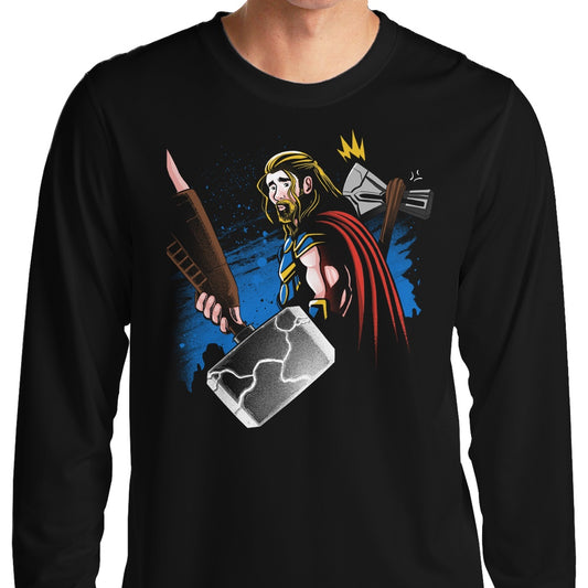 Distracted God - Long Sleeve T-Shirt