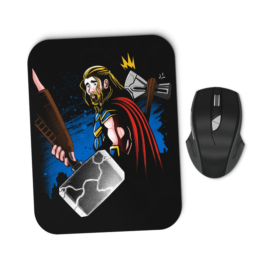 Distracted God - Mousepad