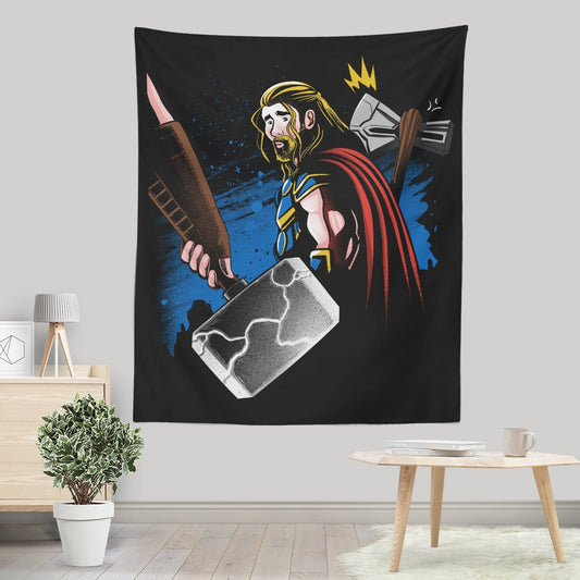 Distracted God - Wall Tapestry