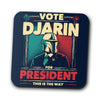 Djarin for President - Coasters