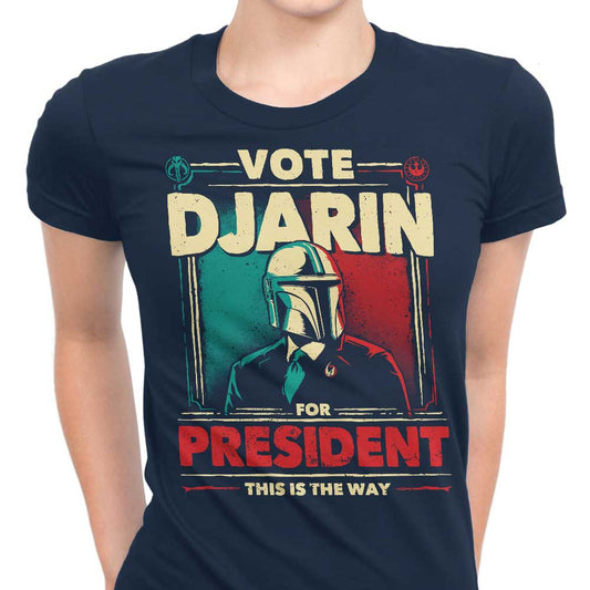 Djarin for President - Women's Apparel