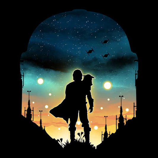 Djarin Sunset - Canvas Print