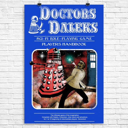 Doctors and Daleks - Poster
