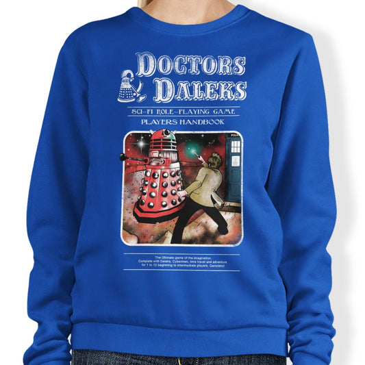 Doctors and Daleks - Sweatshirt