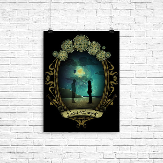Does it Need Saying? - Poster